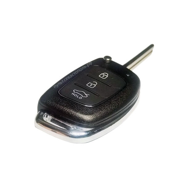 Корпус ключа HYUNDAI 3кн выкидной + лезвие TOY48